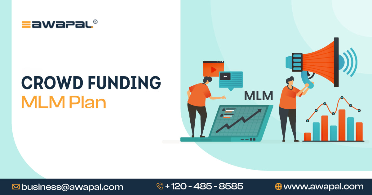 Crowdfunding MLM Software compensation plans