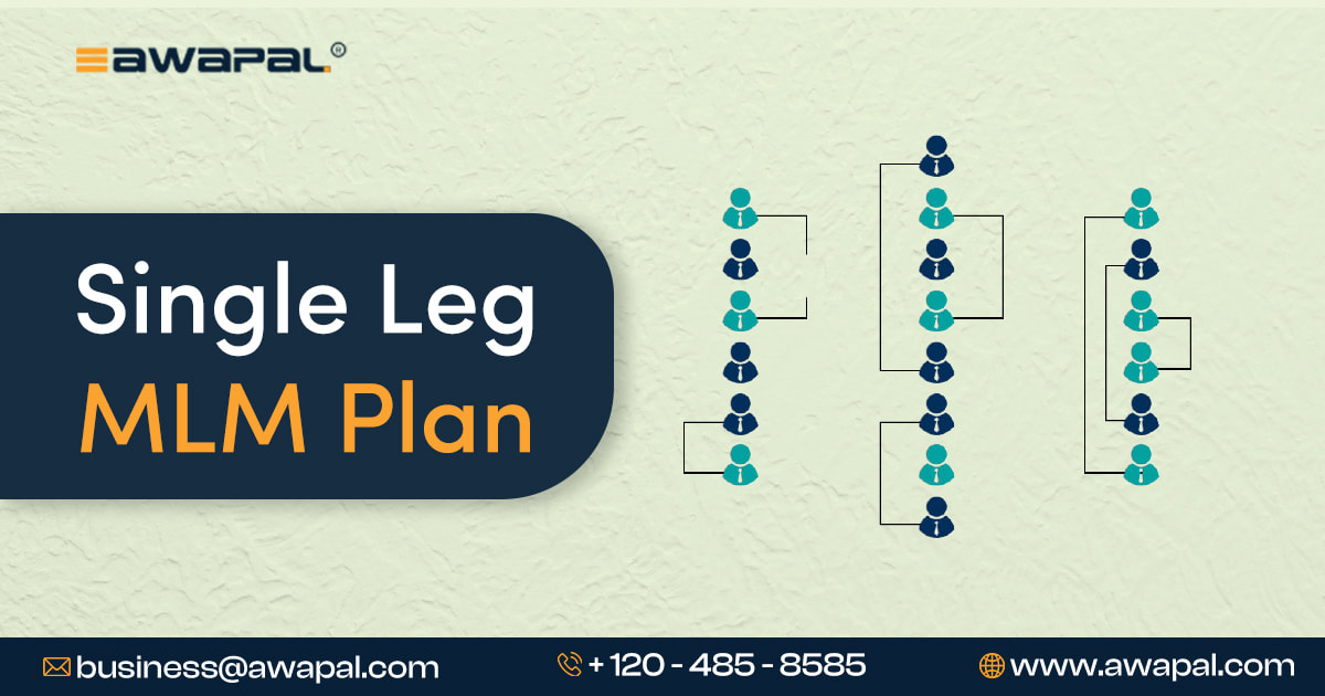 Single Leg MLM compensation plans